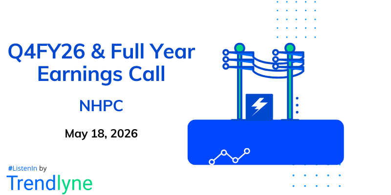 NHPC Results Earnings Call for Q4FY26 & Full Year