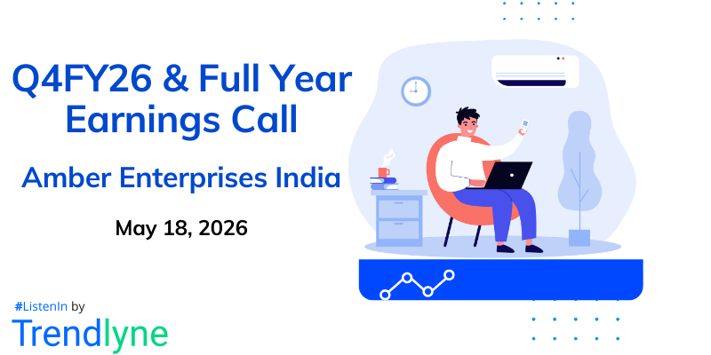 Amber Enterprises India Results Earnings Call for Q4FY26 & Full Year