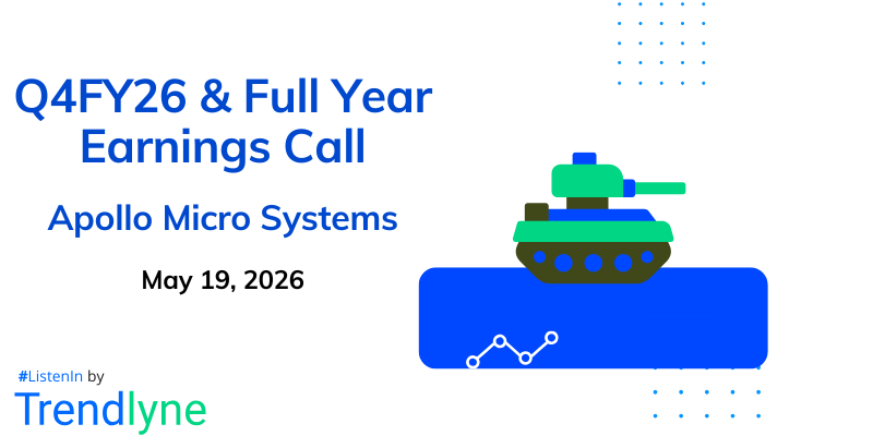 Apollo Micro Systems Results Earnings Call for Q4FY26 & Full Year
