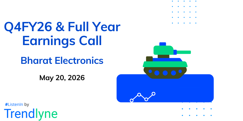 Bharat Electronics Results Earnings Call for Q4FY26 & Full Year