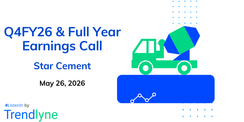 Star Cement Results Earnings Call for Q4FY26 & Full Year