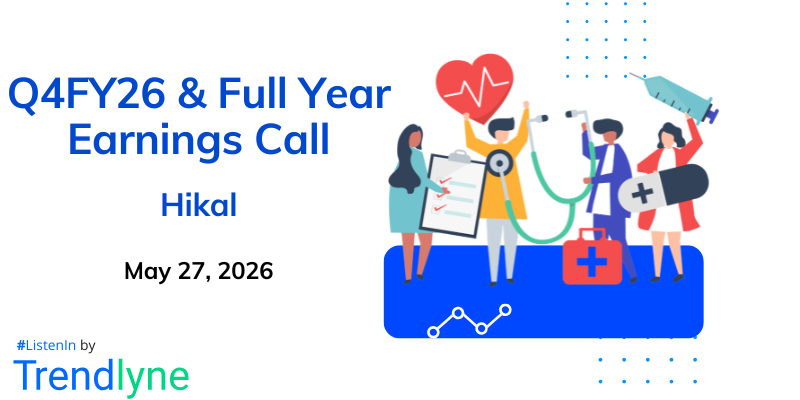 Hikal Ltd. Results Earnings Call for Q4FY26 & Full Year
