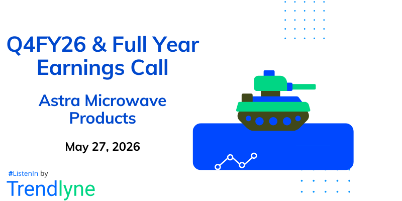 Astra Microwave Products Results Earnings Call for Q4FY26 & Full Year