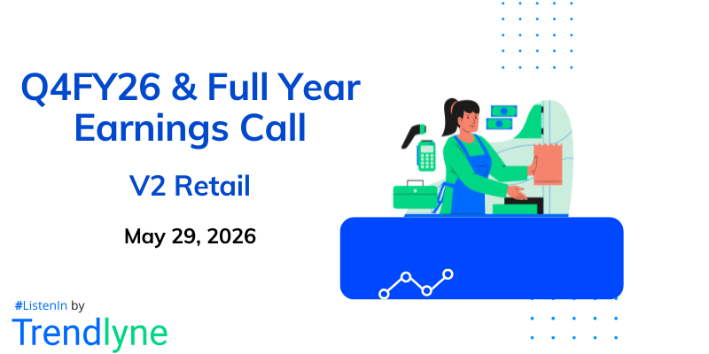 V2 Retail Results Earnings Call for Q4FY26 & Full Year 