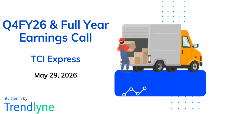TCI Express Results Earnings Call for Q4FY26 & Full Year