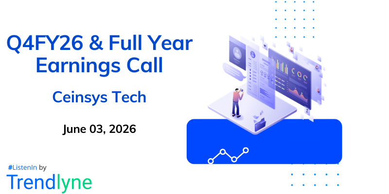 Ceinsys Tech Results Earnings Call for Q4FY26 & Full Year