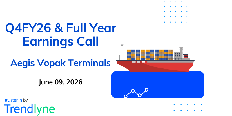Aegis Vopak Terminals Results Earnings Call for Q4FY26 & Full Year