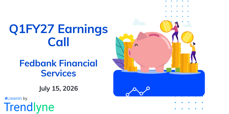 Fedbank Financial Services Results Earnings Call for Q1FY27