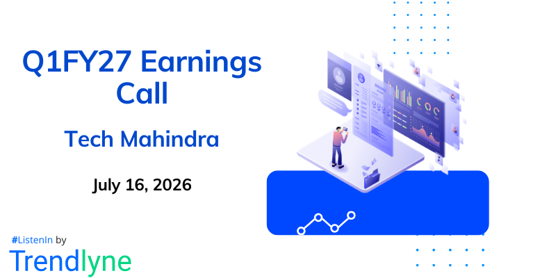 Tech Mahindra Results Earnings Call for Q1FY27
