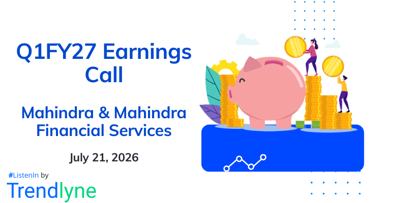 Mahindra & Mahindra Financial Services Results Earnings Call for Q1FY27