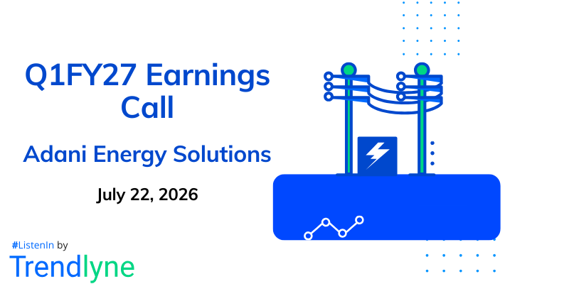 Adani Energy Solutions Results Earnings Call for Q1FY27