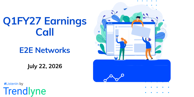 E2E Networks Results Earnings Call for Q1FY27