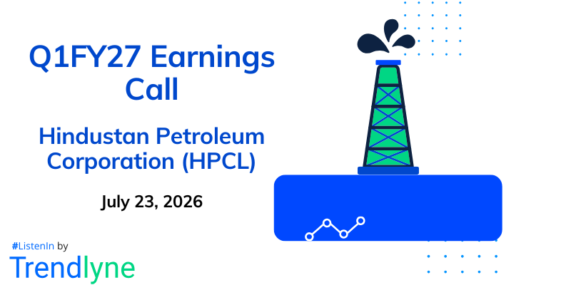 Hindustan Petroleum Corporation Results Earnings Call for Q1FY27