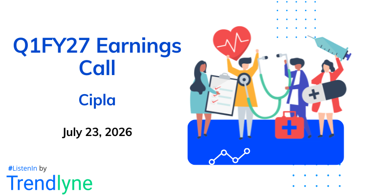 Cipla Ltd. Results Earnings Call for Q1FY27