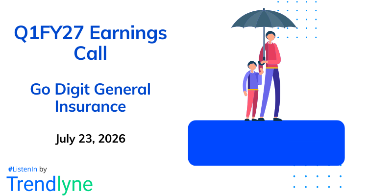 Go Digit General Insurance Results Earnings Call for Q1FY27