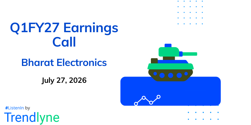 Bharat Electronics Results Earnings Call for Q1FY27