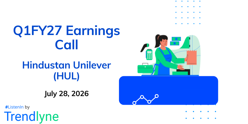 Hindustan Unilever Results Earnings Call for Q1FY27