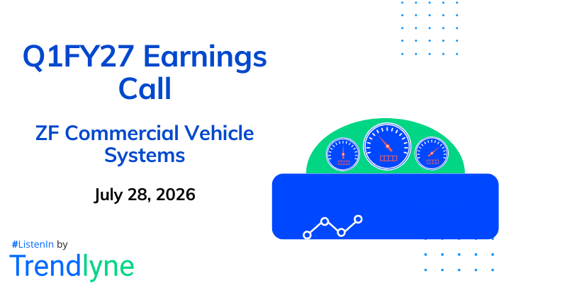 ZF Commercial Vehicle Control Systems India Results Earnings Call for Q1FY27