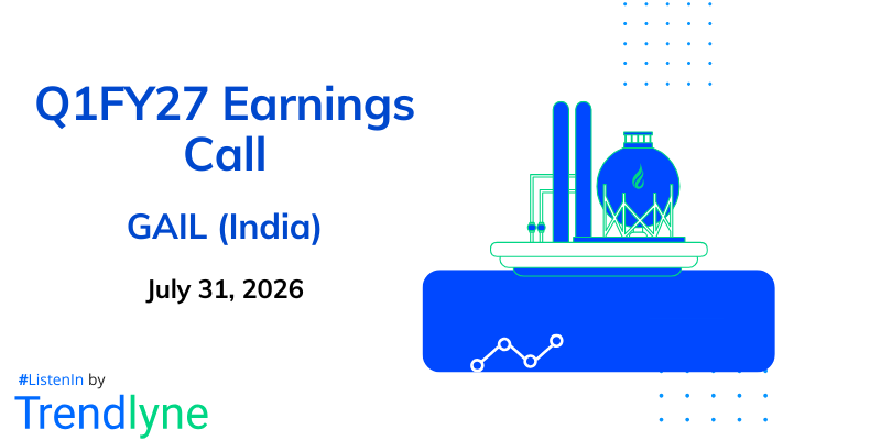 GAIL (India) Results Earnings Call for Q1FY27