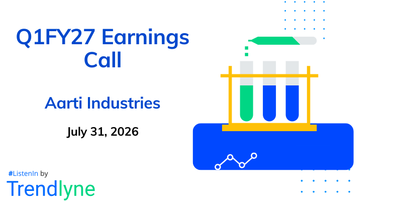 Aarti Industries Results Earnings Call for Q1FY27