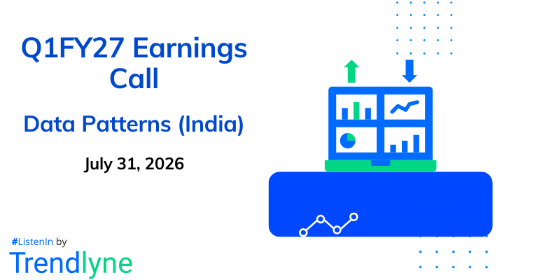 Data Patterns (India) Results Earnings Call for Q1FY27