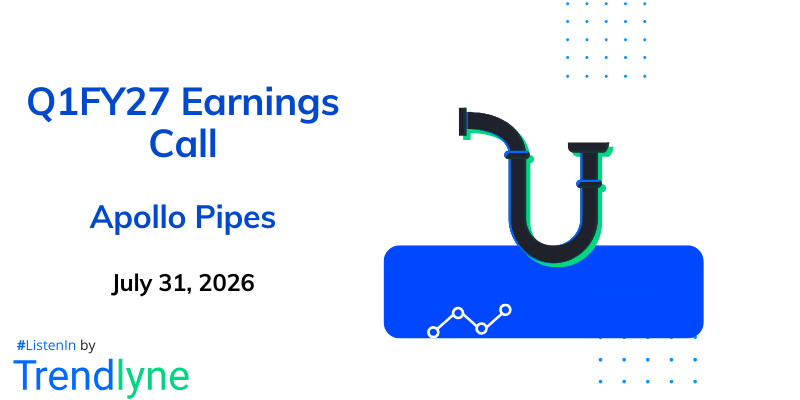 Apollo Pipes Results Earnings Call for Q1FY27