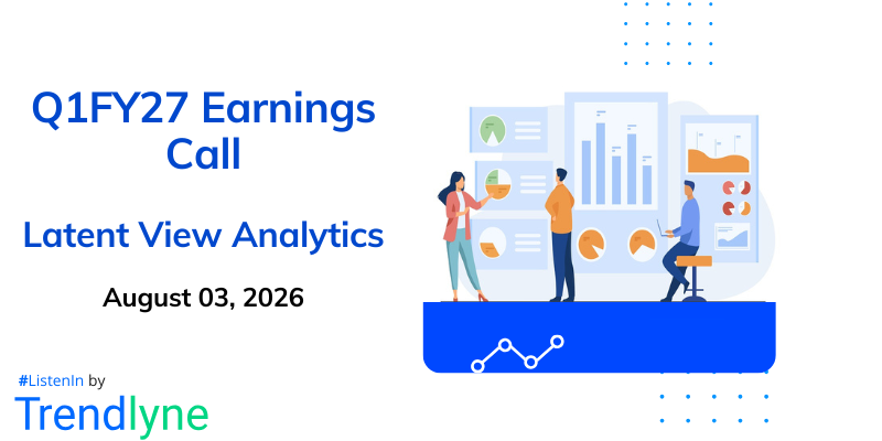Latent View Analytics Results Earnings Call for Q1FY27