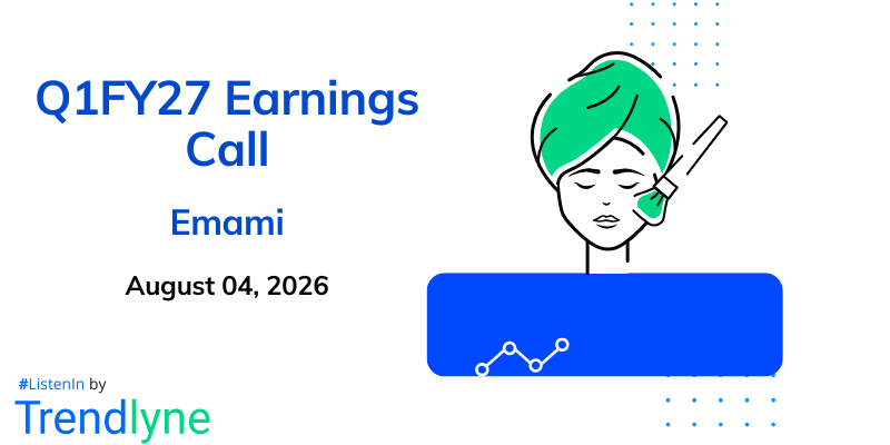 Emami Ltd. Results Earnings Call for Q1FY27