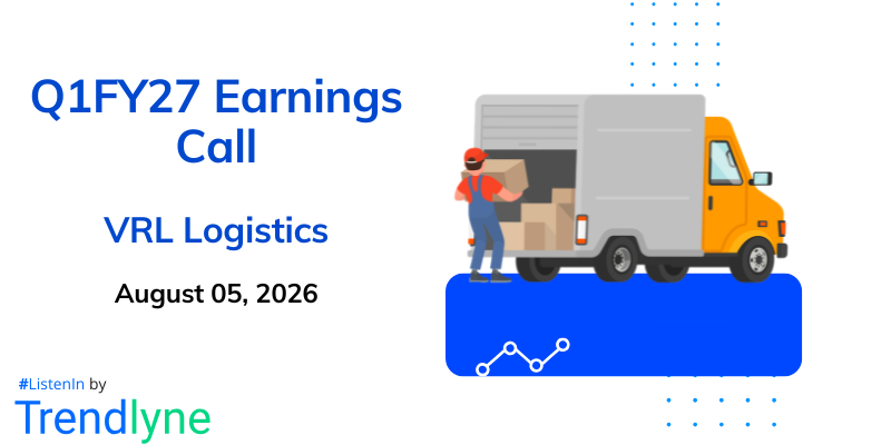 VRL Logistics Results Earnings Call for Q1FY27