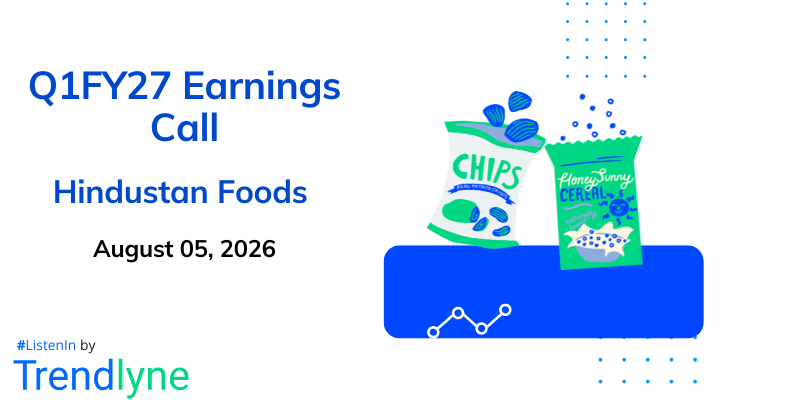 Hindustan Foods Results Earnings Call for Q1FY27
