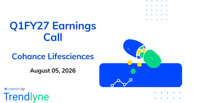 Cohance Lifesciences Results Earnings Call for Q1FY27