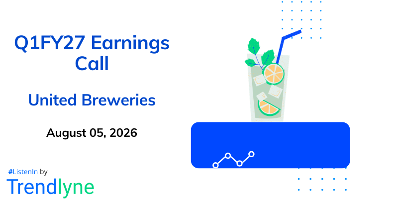 United Breweries Results Earnings Call for Q1FY27
