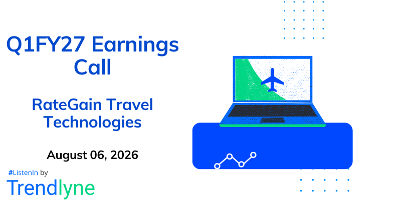 RateGain Travel Technologies Results Earnings Call for Q1FY27