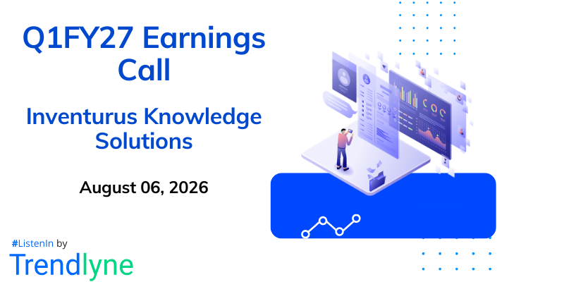 Inventurus Knowledge Solutions Results Earnings Call for Q1FY27
