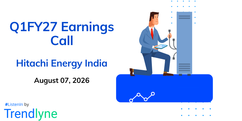 Hitachi Energy India Results Earnings Call for Q1FY27