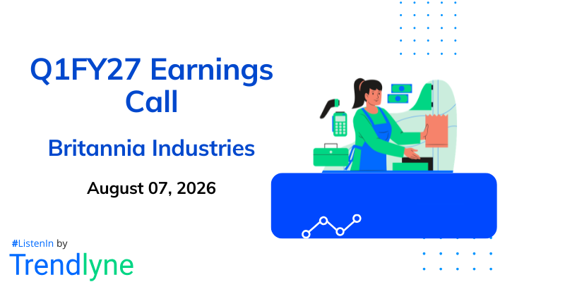 Britannia Industries Results Earnings Call for Q1FY27