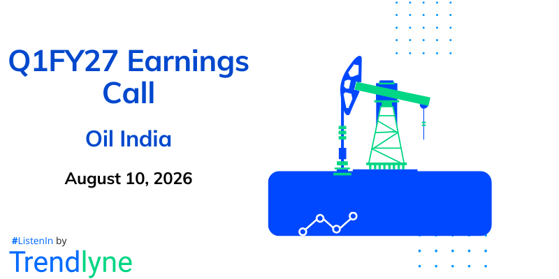 Oil India Results Earnings Call for Q1FY27