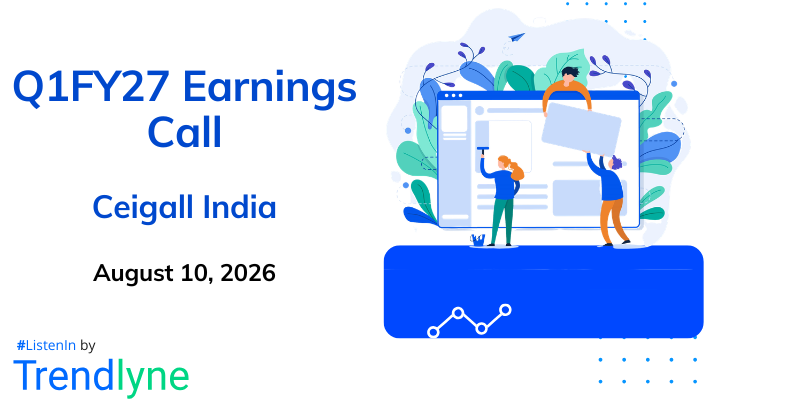 Ceigall India Results Earnings Call for Q1FY27