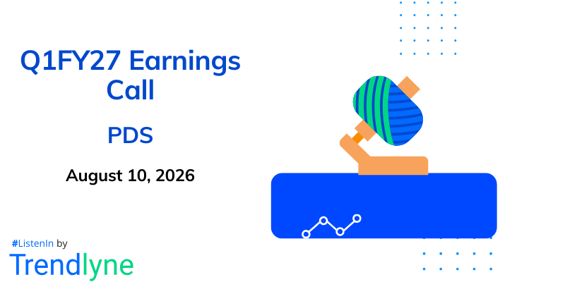 PDS Ltd. Results Earnings Call for Q1FY27