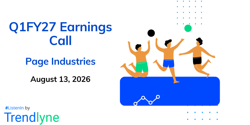 Page Industries Results Earnings Call for Q1FY27