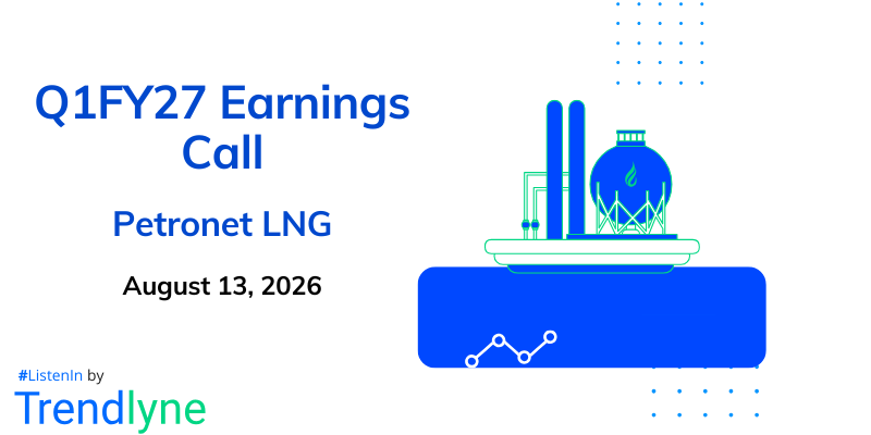 Petronet LNG Results Earnings Call for Q1FY27