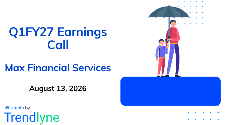 Max Financial Services Results Earnings Call for Q1FY27