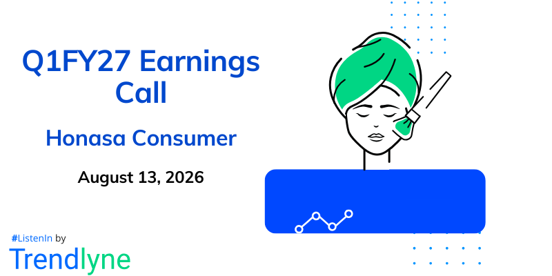 Honasa Consumer Results Earnings Call for Q1FY27