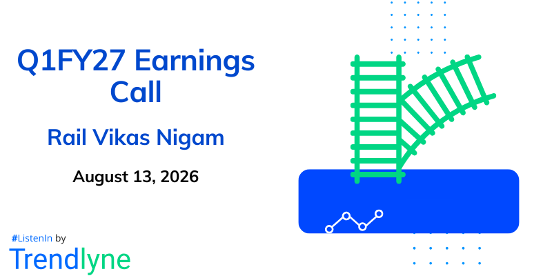 Rail Vikas Nigam Results Earnings Call for Q1FY27