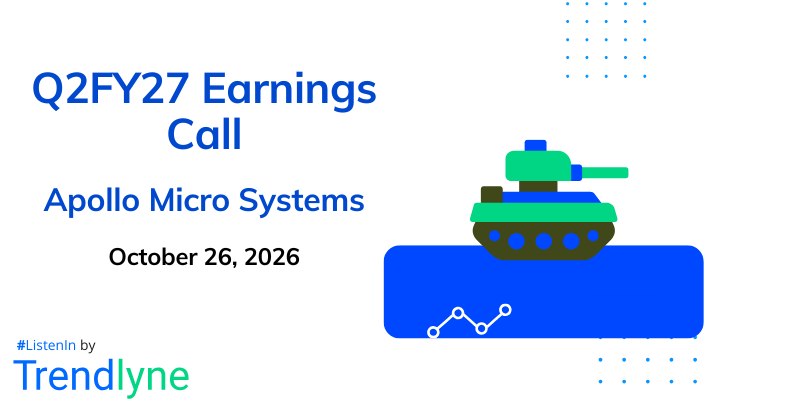 Apollo Micro Systems Results Earnings Call for Q2FY27