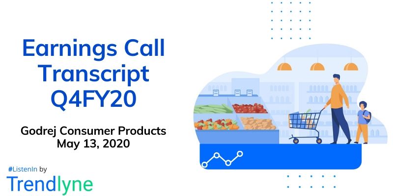 Earnings Call Transcript - Q4FY20 for Godrej Consumer